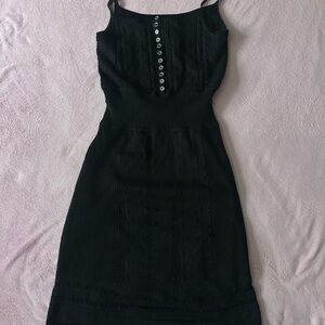 Elegant Black Sleeveless Dress
